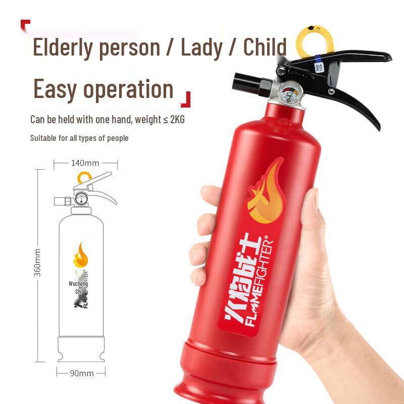 Flame Warrior Dry Powder Fire Extinguisher