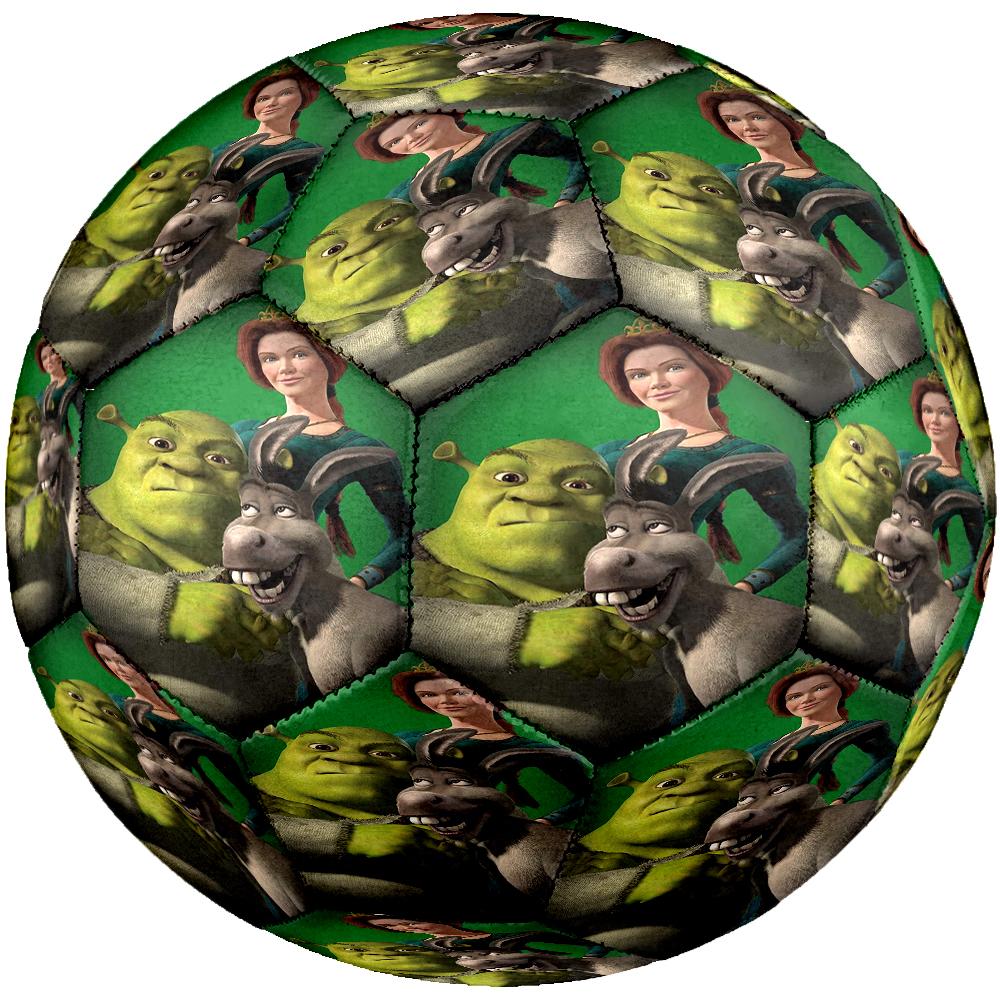 Shrek Theme Size 5 Soccer Ball, Suitable for Both Indoor and Outdoor Matches, a Gift Suitable for Everyone.