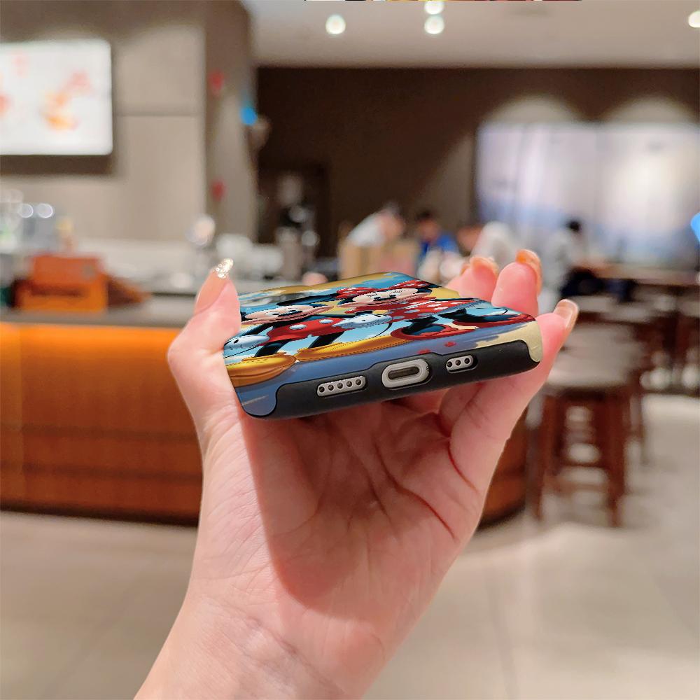 Disney phone case, double-layer protective cover, suitable for iPhone X/XS/SE/7/8/11/12/13/14/15/16/17 Pro Max Plus