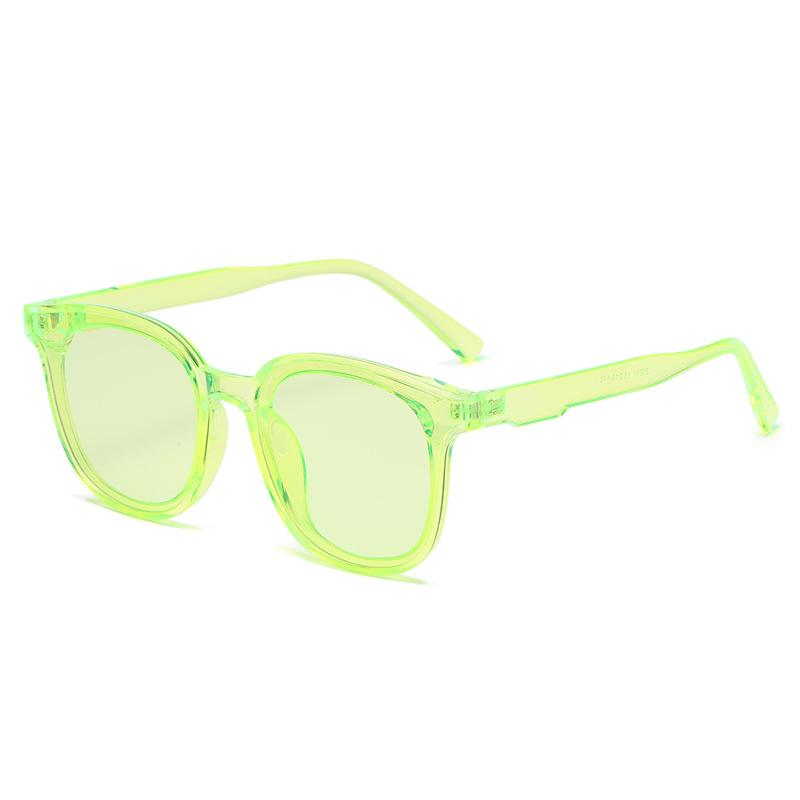 New personalized hip hop oval street shot sunglasses men and women trend sunglasses Internet celebrity glasses s