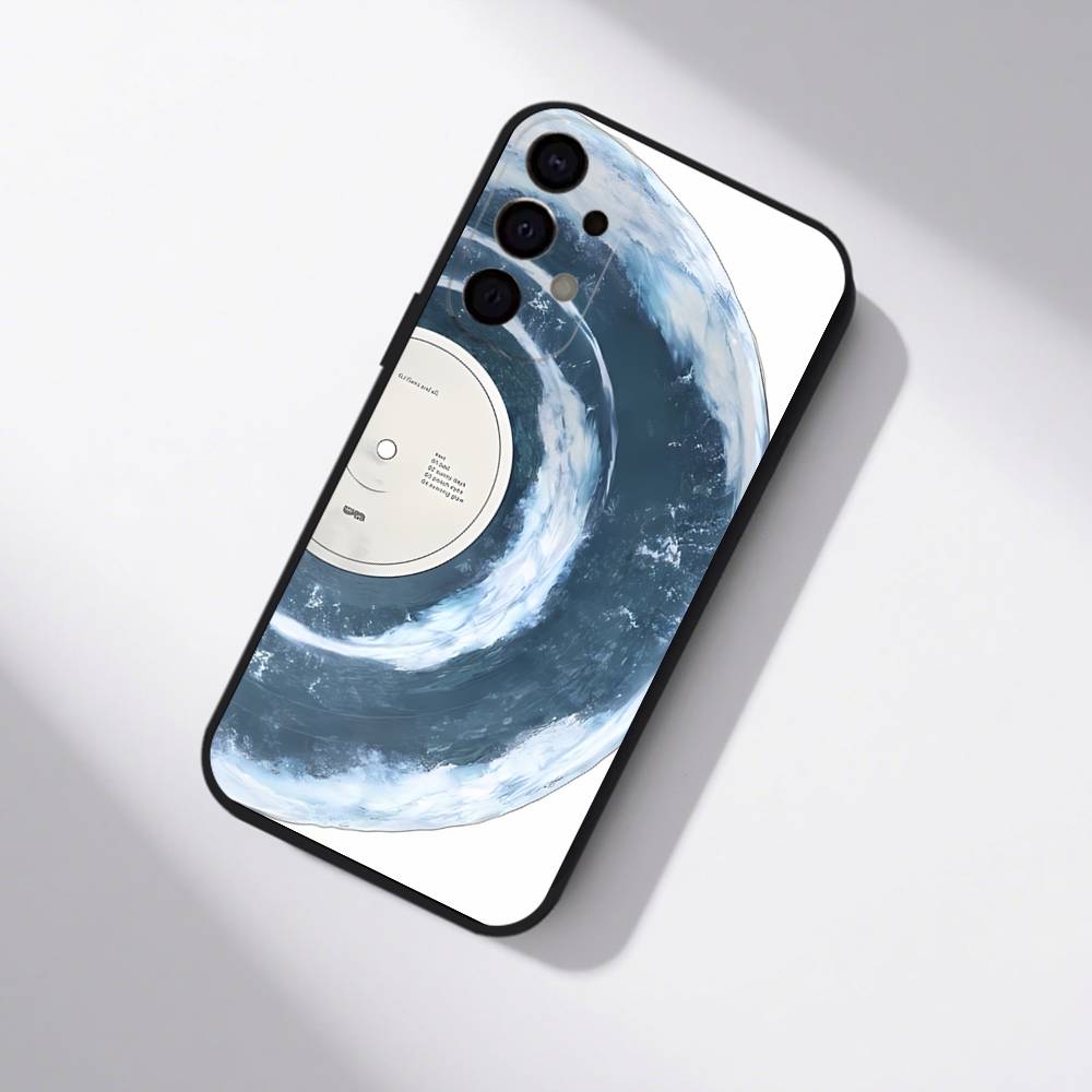 W-Wave To Earth Summer Flows  For Samsung S25,S24,S21,S22,S23,S30,Ultra,S20,Plus,Fe,Lite,5G Black Cover Phone Case