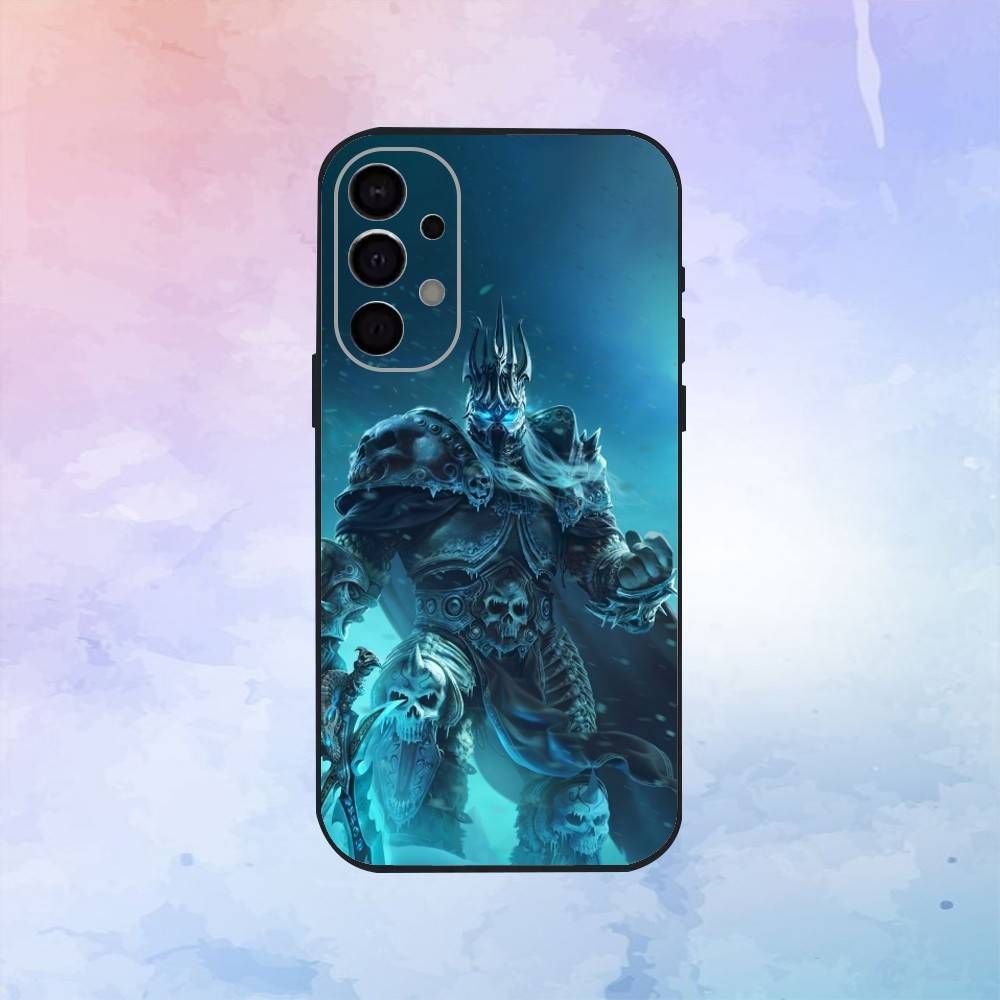 W-world Of W-Warcraft Game Phone Case For Samsung S25,S24,S21,S22,S23,S30,Ultra,S20,Plus,Fe,Lite,Note,10,9,5G Black Cover