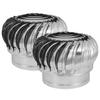 300/400 Mm Spinner Anti-downdraught Pipefit Roof Ventilating Fan Without Power Silent Stainless Steel Rotating Chimney Cowl Cap