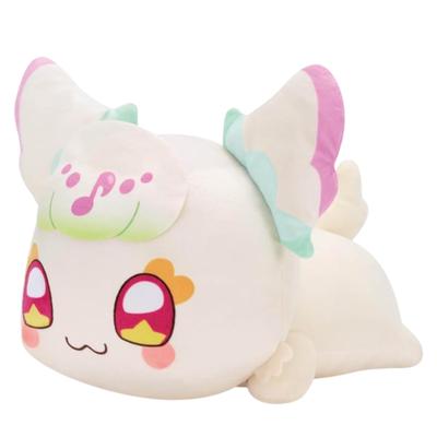 Kimi To Idol PreCure Super Soft Plush Toy, Relaxing, Approx. 30cm (Purirun)