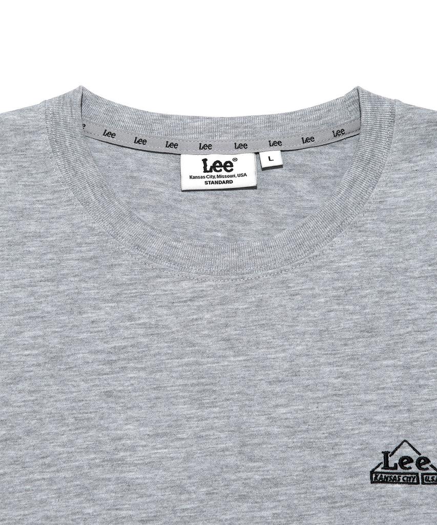 LEE Basic Long Sleeve T-Shirt Gray
