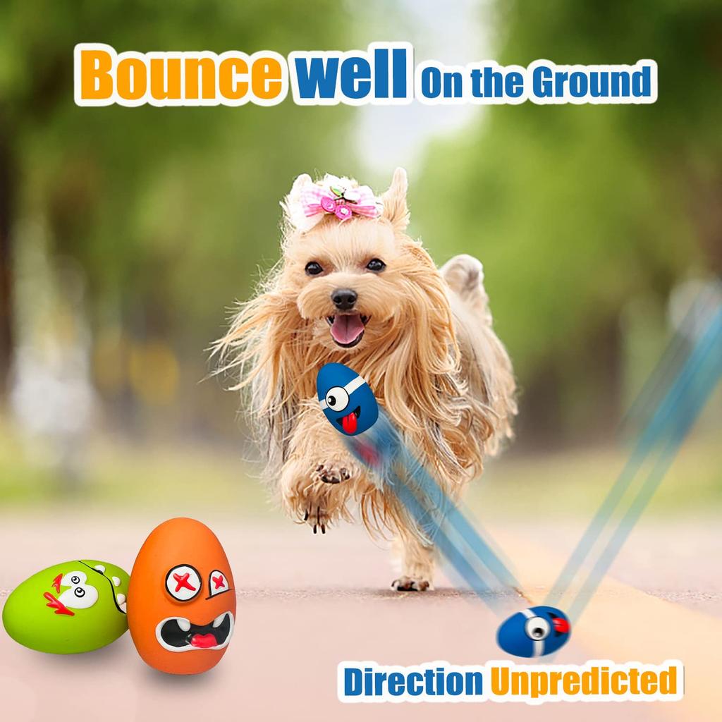 Kutya Játékok Kutya Játékok Tojások Stressz Tojás Kistestű Kutyáknak Alkalmas 6 Darabos Készlet Hangok, Enyhítés, Alakú, -