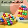 3D Cube Ball Puzzle Magic Ball Unlimited Cube Versatile Cube Stress Relief Toy