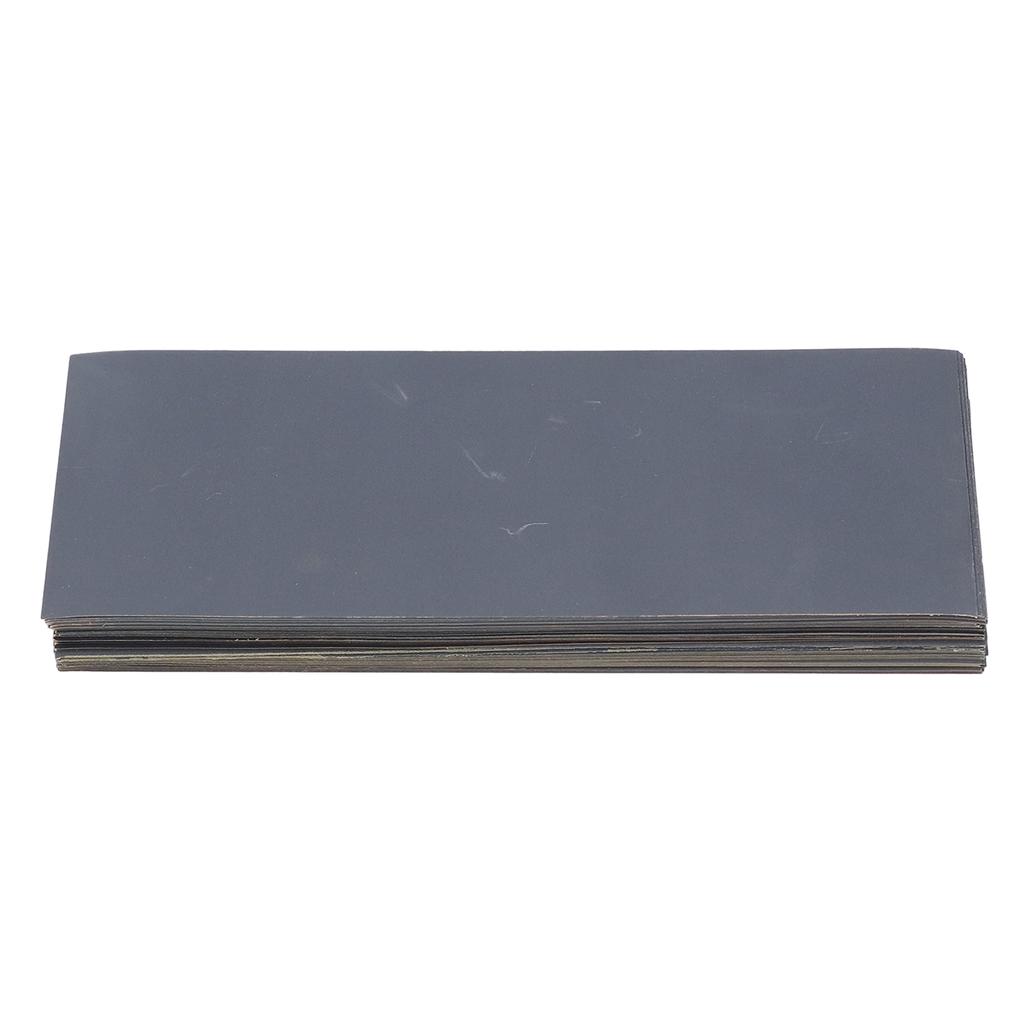 90 Stück Nass Trocken Schleifpapier Siliziumkarbid 400 bis 3000 Körnung Wasserschleifpapier Set zum Polieren Schleifen