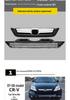Fits Honda CRV 07-09 Front Grille Trim Ventilation Strip