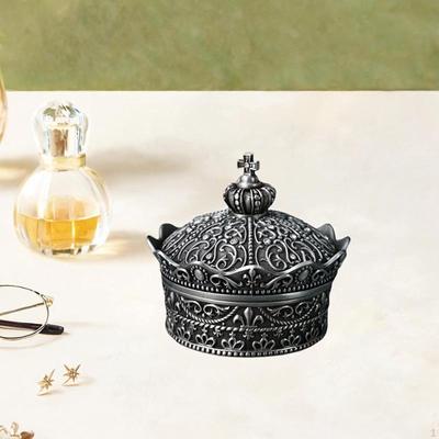 Boîte à bijoux couronne pour colliers et breloques