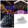 Led Christmas Icicle Lights Window Falling Rain Outdoor Garden Party Home Decor