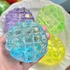 Squishy Glitter Maltose Fidget Toy Soft Bread Maltose Anti Stress Squeeze Toy Relieve Anxiety Decompressions Vent Squeeze Toy