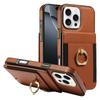 For iPhone 13/12/11 Pro Max/7 8 SE 2026 SE 2020 X XS XR XS Max Wallet Case with Credit Card Holder and 360° Rotation Ring Stand