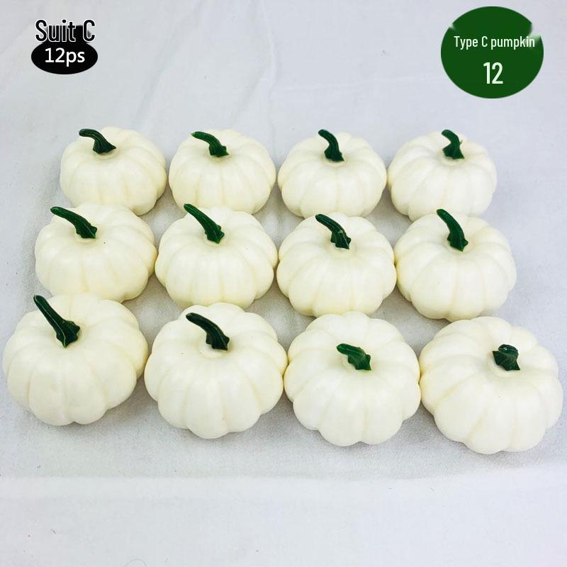 Simulation Foam Pumpkin Model: Halloween Decoration & Photography Display Prop
