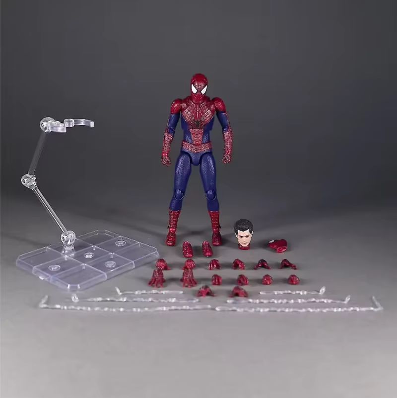 Auf Lager Mafex 248 Amazing Spider-Man 2 Actionfigur Garfield Andrew Bewegliche Figur 15cm Modell Spielzeug Sammlerstück Display