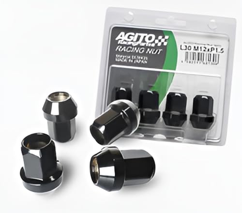 

AGITO Super Racing Nut L30 Through Racing Nut (Chrome Molybdenum Steel) M12 x P1.25 16pcs