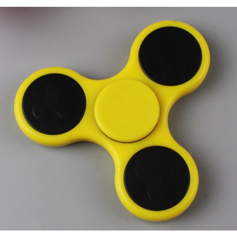 

Multi Color Triangle Gyro Finger Spinner Fidget Plastic EDC Hand For Autism/ADHD Anxiety Stress Relief Focus Toys Gift жовтий