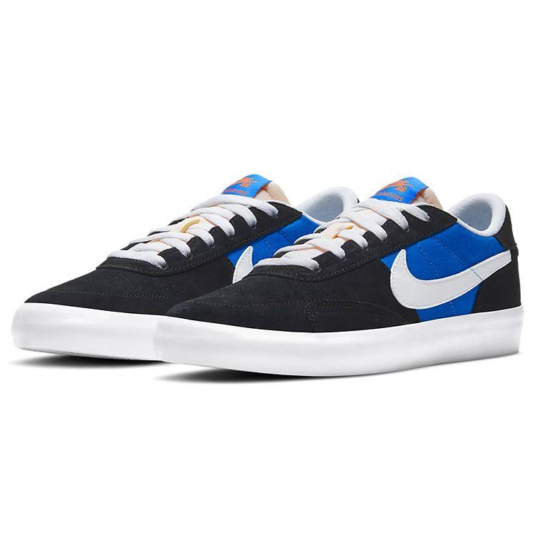Nike Heritage Vulc SB Black Signal Blue Unisex Sneakers Safety-Orange White CD5010-004