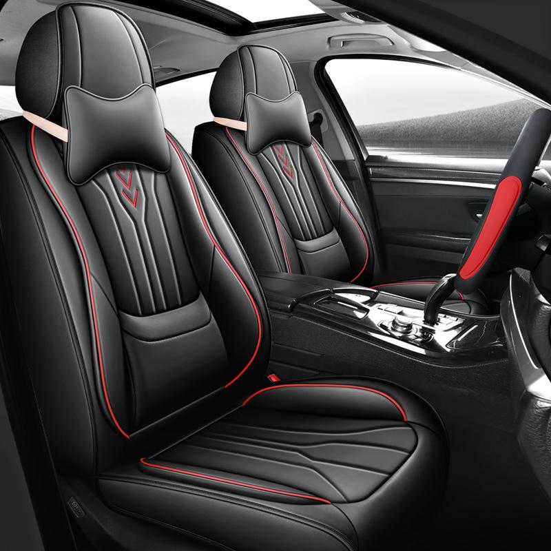 Universal Durable Breathable Car Seat Cover Chair Cushion Auto Seat Waterproof Protector Fit for Car SUV Truck Car Product(Only 1PC Car Seat Cover)