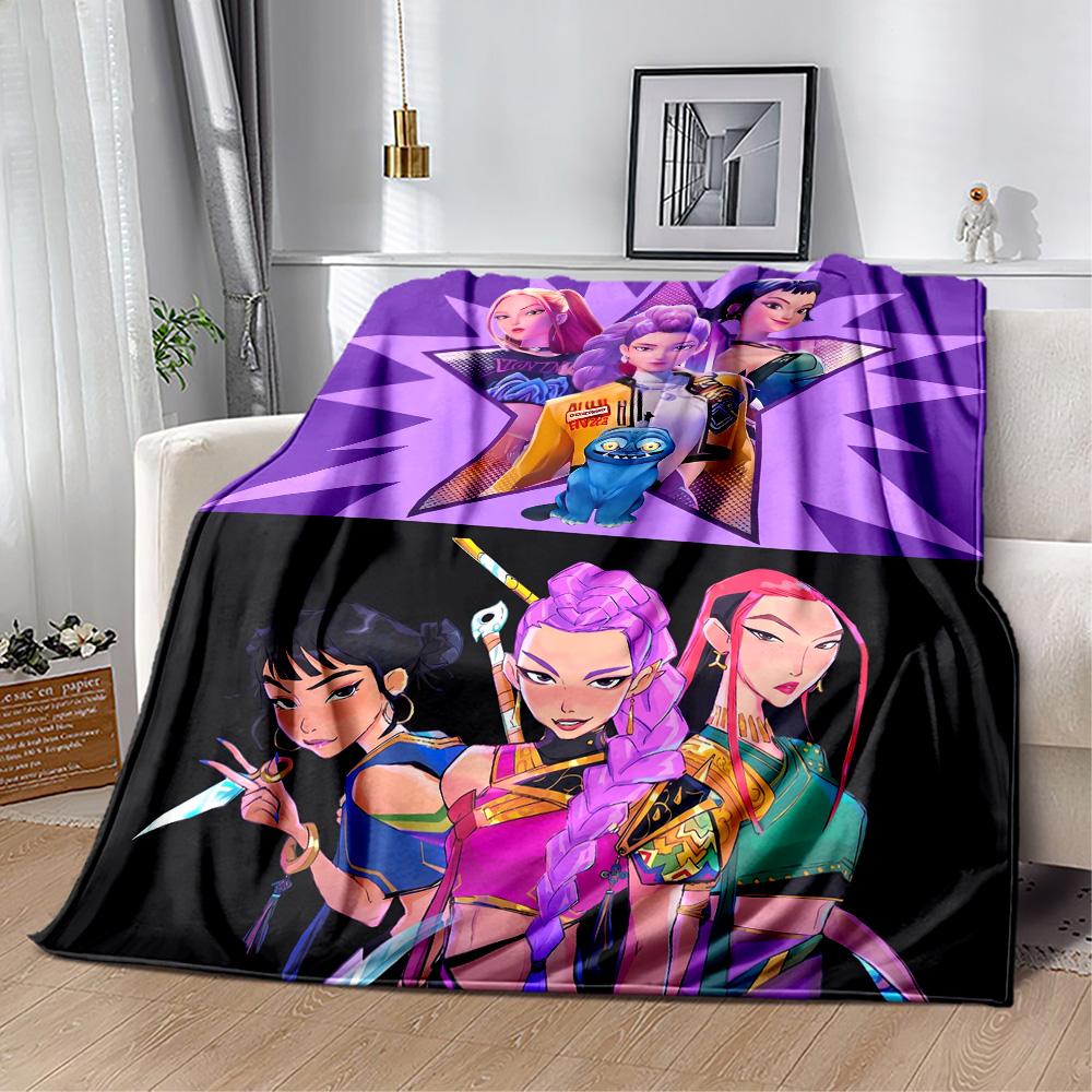 Huntress Power Squad Blanket Soft & Cozy Great for Bed Livingroom Chair Four Seasons Universal Modern Style Birthday Christmas Gift Blanket