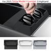 Central Armrest Storage Box For Tesla New Model Y Juniper Launch 2025 Model 3 Highland 2024 Car Glasses Phone Storage BOX