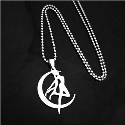 1PC Sailor Moon Tsukino Usagi Pendant Anime Necklace