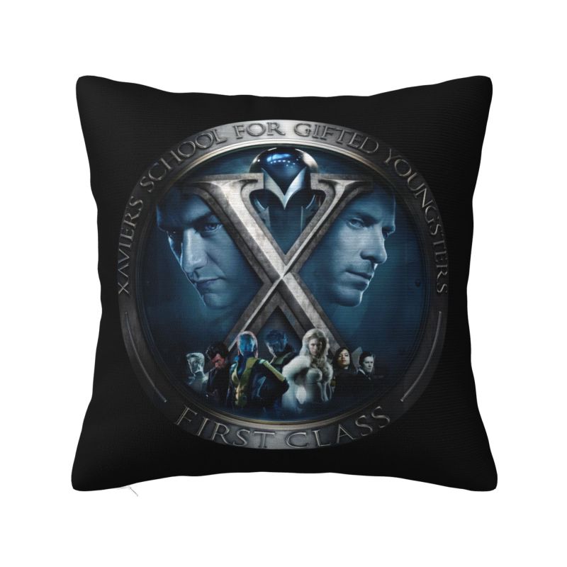 Benutzerdefinierte Luxus Disney X-Men Marvel Film Kissenbezug für Sofa Polyester Kissenhülle Heimdekoration