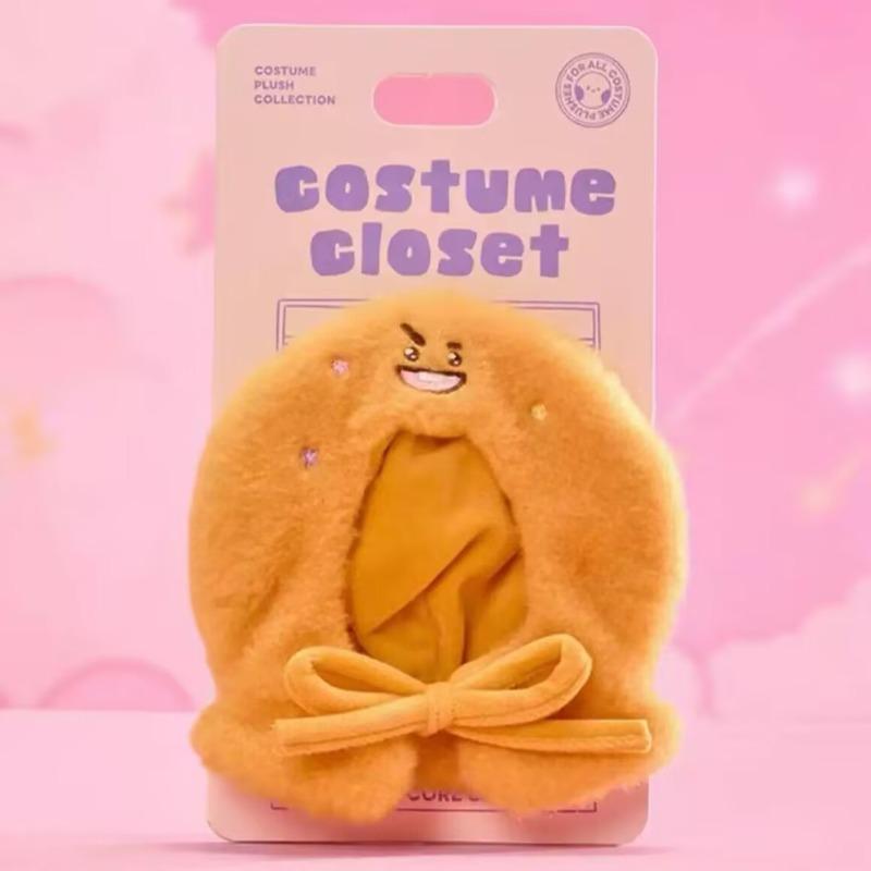 Bt21 Kawaii Anime Travel Series Plush Headgear, Cooky Chimmy Shooky Rj Mang Koya Concert Light Set & Doll Cape