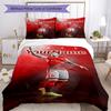 Arsenal Customize Your Name Bedding Set Breathable Duvet Cover with Pillowcases Home Decoration Birthday Gift