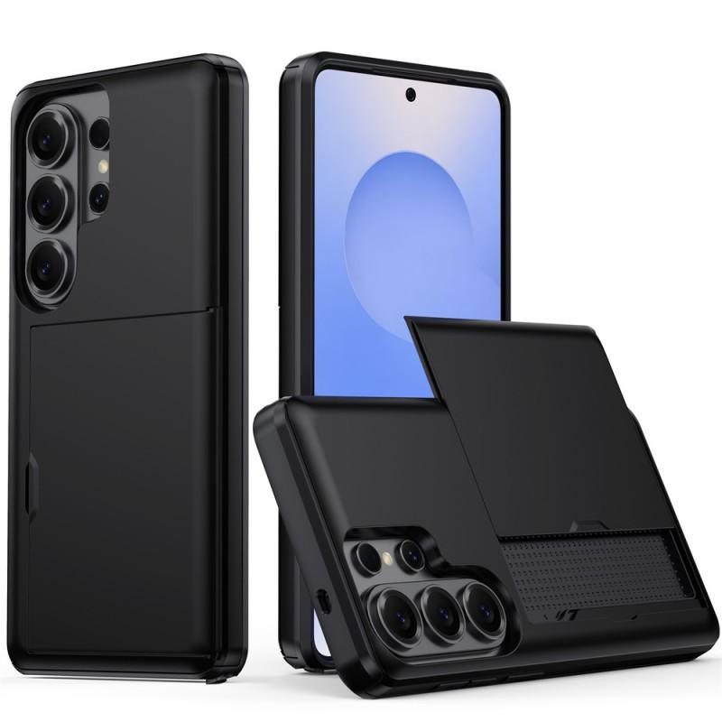 Suitable S26Ultra Phone Case S25FE Slide Card Wallet Slot A57/A37 Drop Resistance Protective Cover