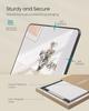 SONGMICS Full Length Mirror, 160 x 50 cm, Rectangle Full Body Mirror with Stand, Aluminium Alloy Frame Floor Mirror, Tempered Glass, for Bedroom
