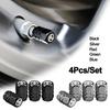 Car Wheel Tire Valve Caps Tyre Stem Covers Airdust Waterproof For Toyota Avanza Ractis Voxy Caldina Sequoia Highlander Prius CHR