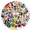 Roblox 60 Pcs Waterproof Virtual World Stickers Vinyl Decals For Kids Laptop Luggage Notebook Skateboard Water Bottle Decoration