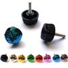 Fishing Spining Reel Knob Screw for Reel Handle Grip Fishing Reel Handle Screw Caps Semi-Metal Fishing Reel Handle Nut