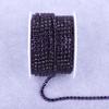 Glass Crystal Rhinestones Chain Sew on Trimming Colorful Rhinestone Chains for Dress Decoration