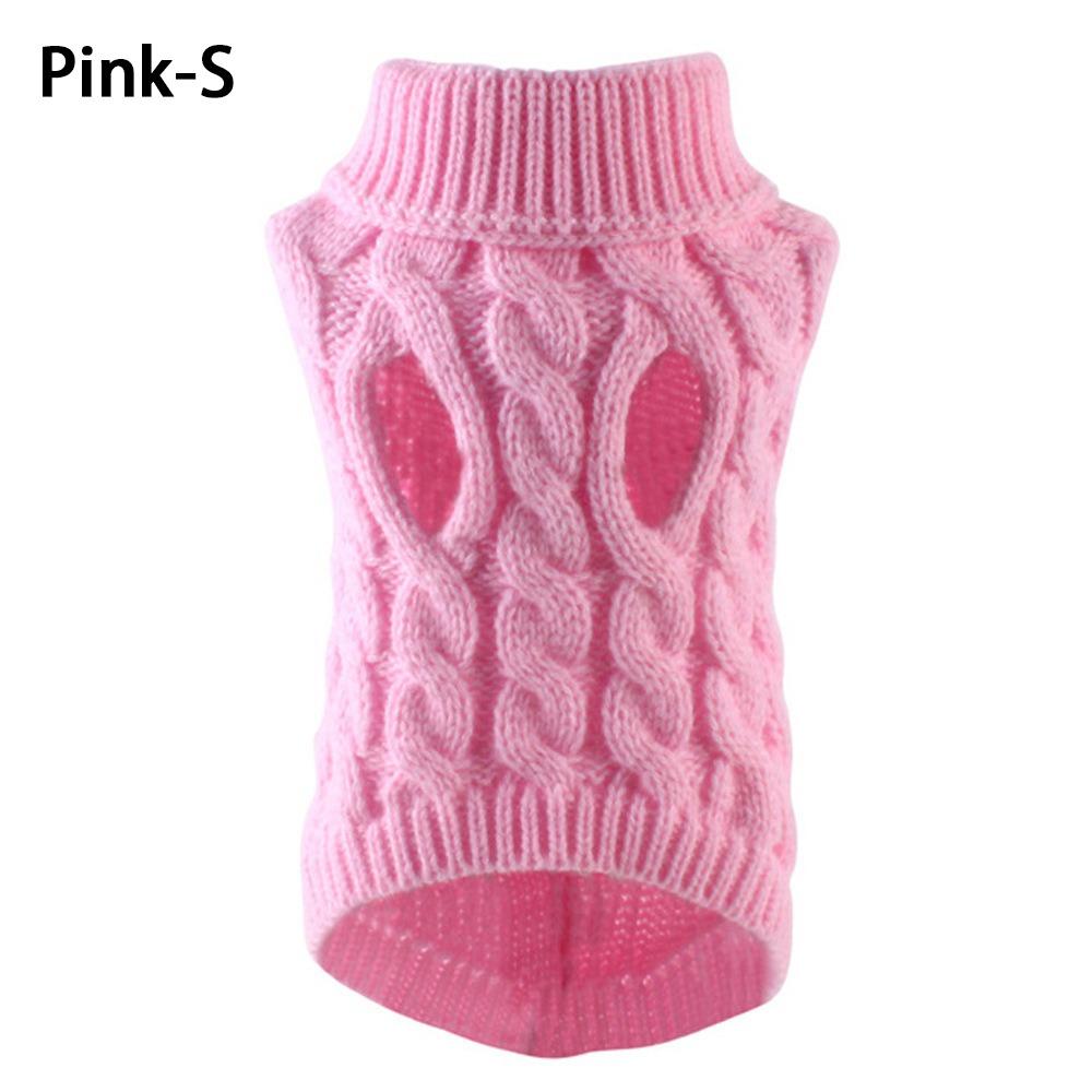 Warm Dog Sweater Universal Dog Winter Clothes for Small Medium Dogs Chihuahua Puppy Pet