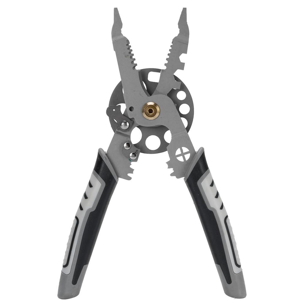 Wire Stripper Ergonomic Rubber Coated Handle Professional High Efficiency Multifunctional Wire Splitting Pliers for Repairing