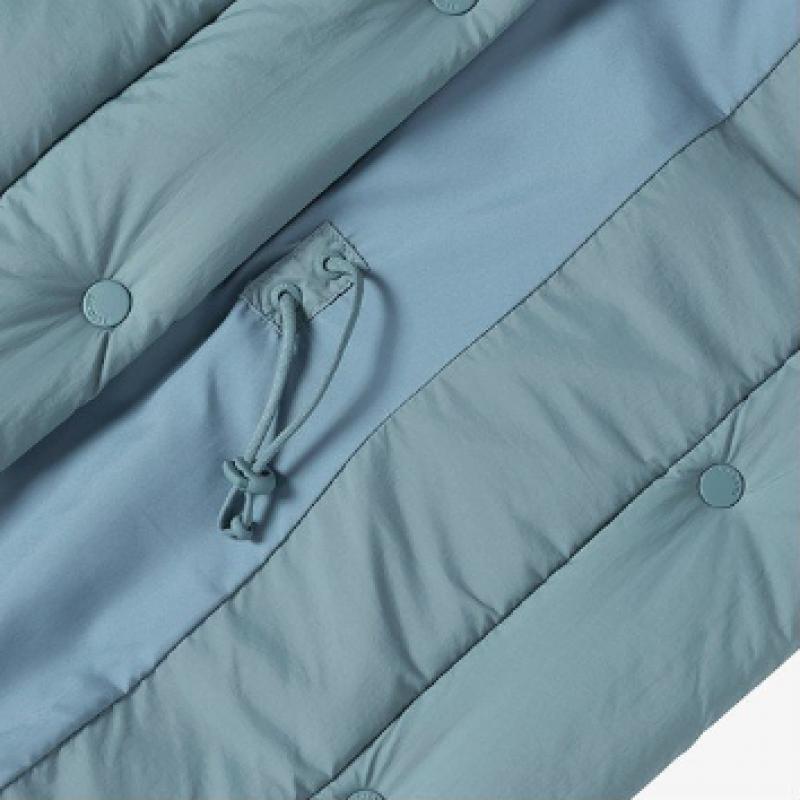 Lacoste Vestă matlasată cu glugă pentru femei Bf521e 54n Bmy