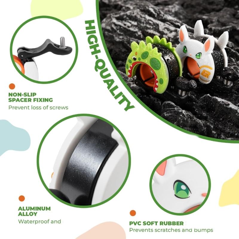 High Decibels Bicycles Bells with Clear Ringing Sound for Enhances Safety in Busy Street and Recreational Area