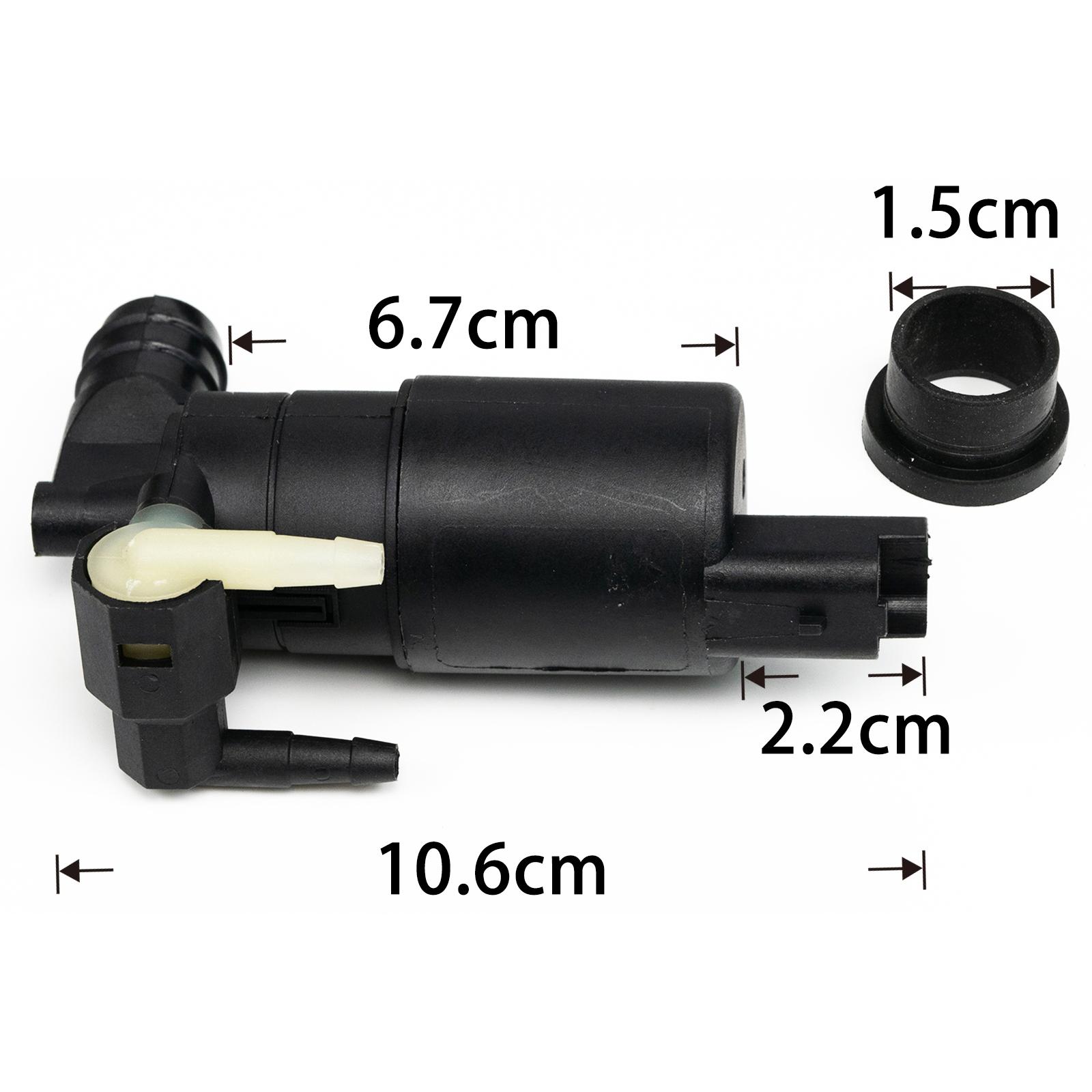 Pompe De Lave-Glace Double Sortie - Compatible Peugeot, Citroën, Renault, Duster, Etc. - Réf. 9643447980