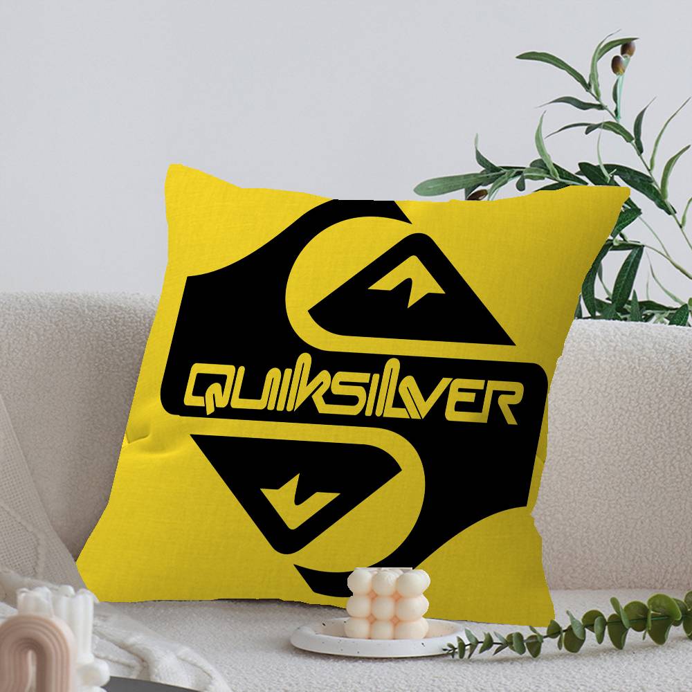 Surfboard Q-Quiksilver Vzor Dekorativní Pokojová Estetika Povlak na polštář Domácí Dekorace Ložnice Rozkládací pohovka Potah na polštář 45x45