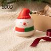 Slow Rebound Squeeze Toy Christmas Snowman Toy, Stress Relief Cute Fidget Holiday Themed Sensory Items Figurine, Stocking Stuffer Party Favor,