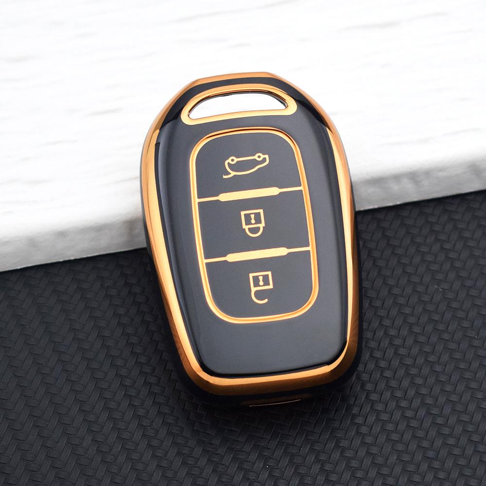 BGO1 TPU Key Case for Dacia Sandero Stepway Logan Duster for Renault Duster Dokker Logan Stepway Clio 5 SS2 Renault TWingo Cover