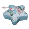 1/6Pcs Tinplate Box with Lanyard Easy To Hang Candy Biscuit Box Jewelry Storage Organizer Christmas Tree Decoration