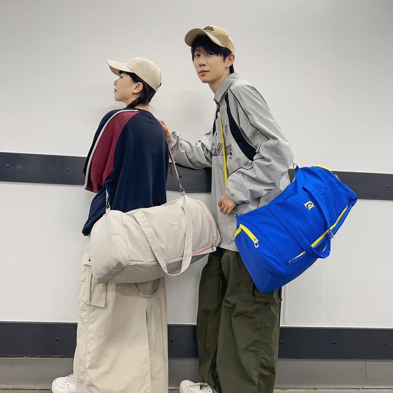 Men's Travel Bag Women's Shoulder Duffel Bag Separation Shoes Bags Sports Yoga Bag Fitness Bag Dry Wet Separation Storage Crossbody Bag