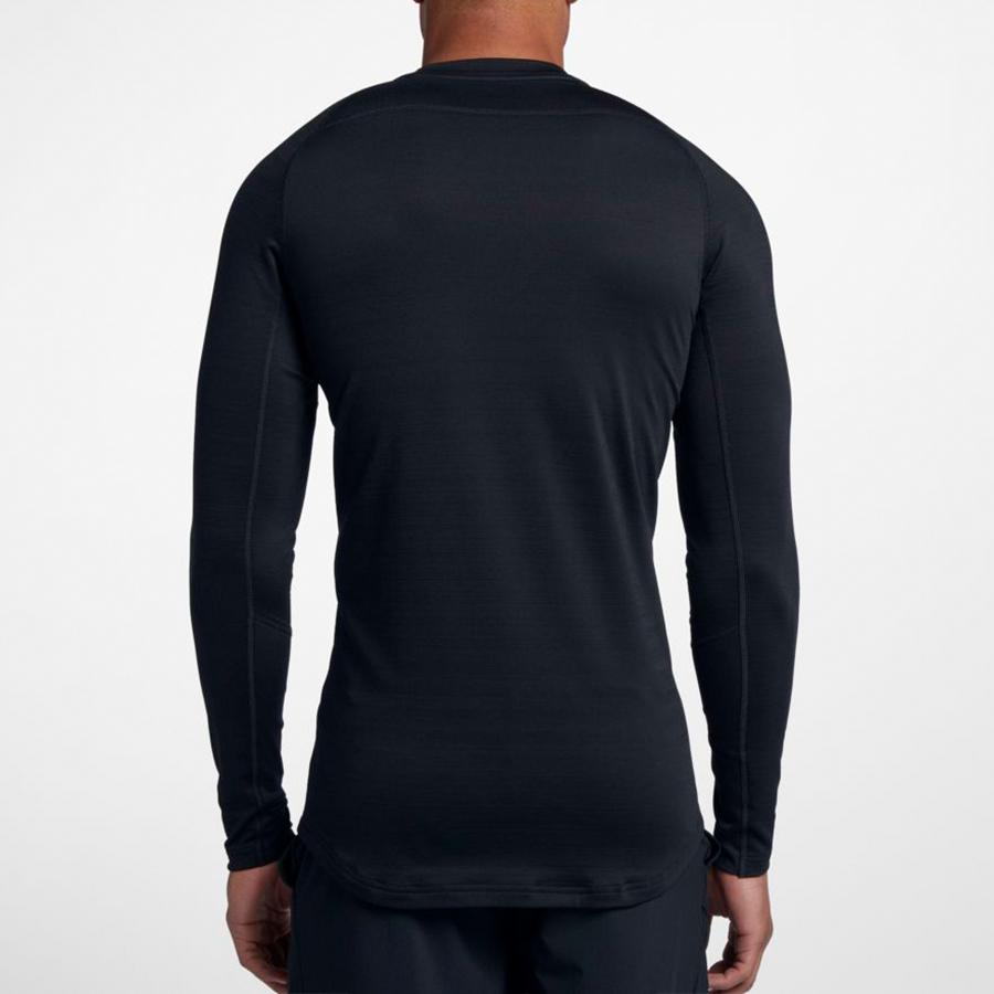 Nike Therma Dri-Fit Training Warm-Up Top Men Tops Black 929722-010