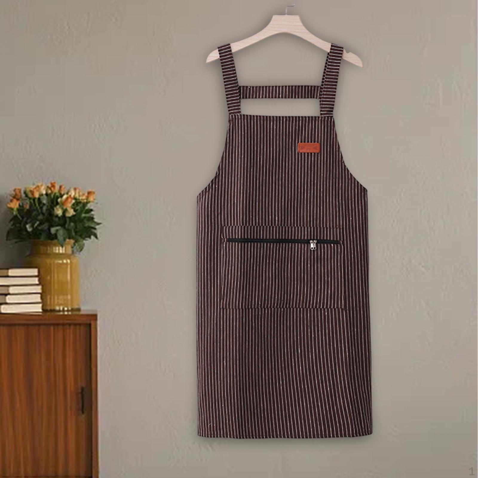 

Фартук для общественного питания, салонный, хлопковый, машинная стирка, садоводство, парикмахер, дышащий, для