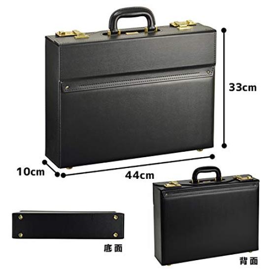 [Hirano Bags, Toyooka Craftsmanship] Made in Japan Flight Case, Business Bag, Men's Attache Case, Business Pilot Case, Boston Bag, Fits B4 and A3