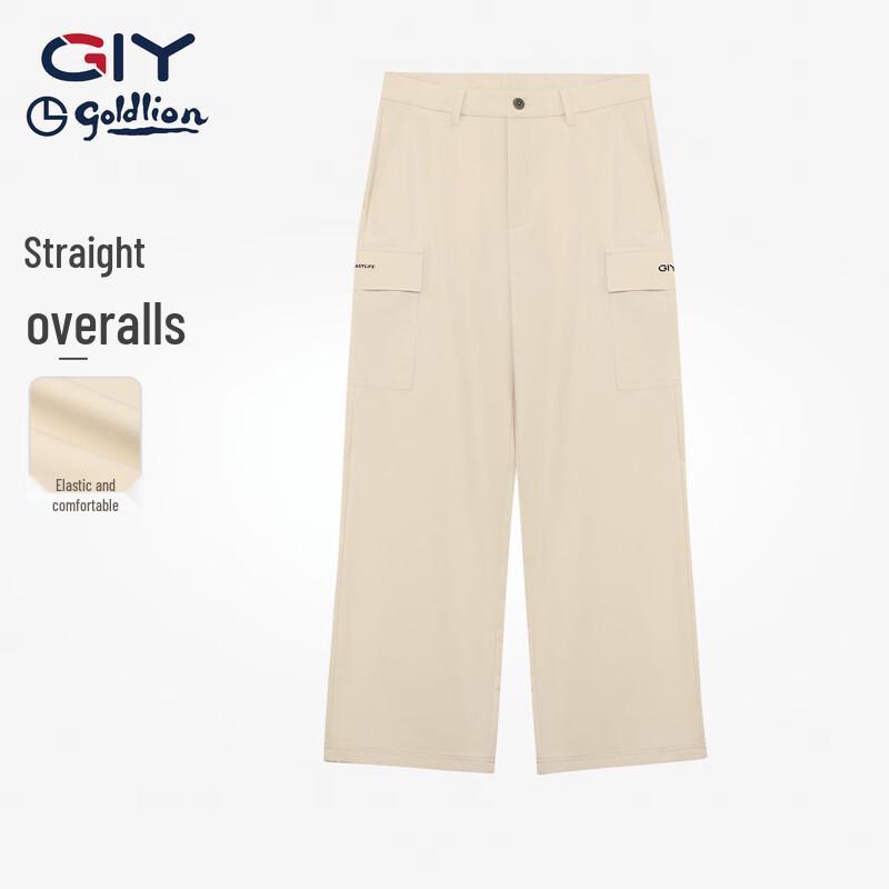 Goldlion Men s Spring/Summer Thin Straight-Leg Casual Pants 33