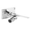 Stainless Steel VHF Antenna Ratchet Mount Dual Axle Adjustable Fixing Base for Marine Boat 1  14in Thread